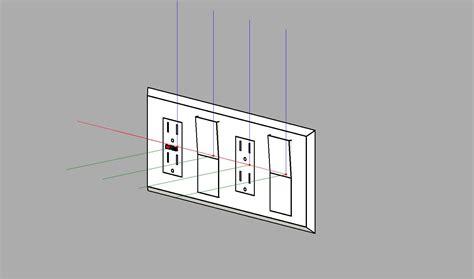 wiring devices revit family